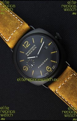 Panerai Radiomir Black Seal PAM292 Japanese Replica Watch in Black Dial 