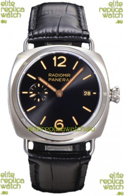 Panerai Radiomir PAM1294 Quaranta 40MM 904L Steel Black Dial Watch in 1:1 Mirror Replica 