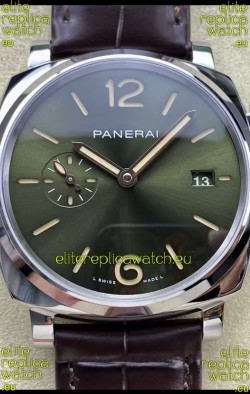 Panerai Luminor Due PAM1329 Edition 1:1 Mirror Swiss Replica Watch Green Dial