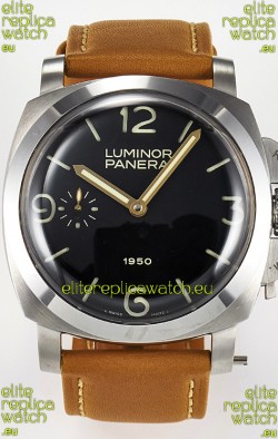 Panerai Super Clone Luminor 1950 PAM127 904L Steel Edition Swiss Replica Watch