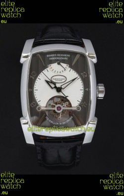 Parmigiani Fleurier Kalpa XL Stainless Steel 1:1 Genuine Tourbillon Swiss Replica Watch 