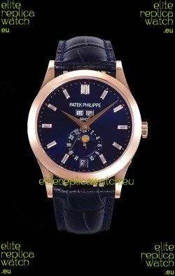 Patek Philippe Annual Calendar 5396R-012 Complications Swiss Replica Watch in Blue Dial 