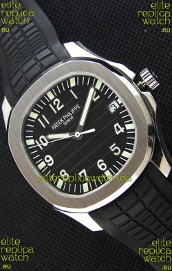 Patek Philippe Aquanaut 5167A-001 Swiss Replica Watch Black Dial - 1:1 Mirror Edition 