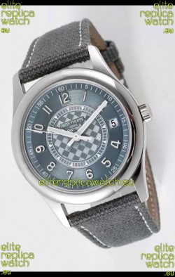 Patek Philippe Calatrava 6007 Grey Dial 904L Steel Casing 1:1 Mirror Replica Watch
