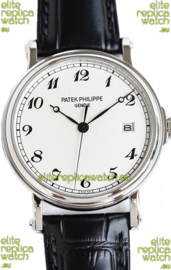 Patek Philippe Calatrava 5153G White Gold 1:1 Mirror Swiss Replica Watch 