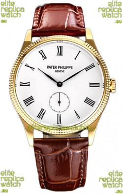 Patek Philippe Calatrava 5119G Yellow Gold Casing 1:1 Mirror Replica Watch 