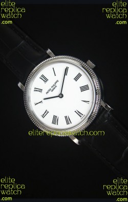 Patek Philippe 5120J Calatrava Mens Stainless Steel Watch 1:1 Mirror Replica