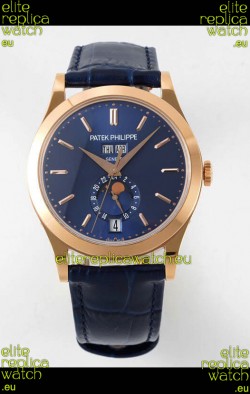 Patek Philippe Annual Calendar 5396R Complications Swiss Replica Watch in Blue Dial