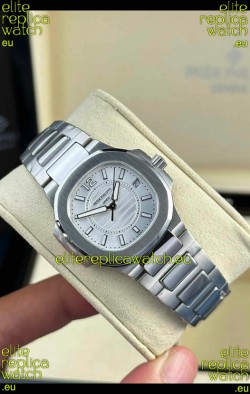 Patek Philippe Nautilus Super Clone 7010 32MM 1:1 Mirror Replica Steel Dial 