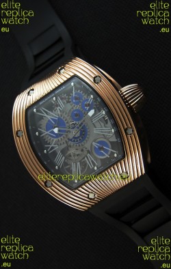 Richard Mille RM 018 Tourbillon Hommage A Boucheron Swiss Watch Rose Gold Case