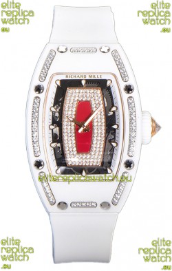 Richard Mille RM007 White Ceramic Automatic Superclone Swiss Replica Watch