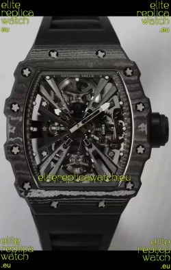 Richard Mille RM12-01 Carbon Fiber Case Genuine Tourbillon Movement 1:1 Mirror Replica Watch