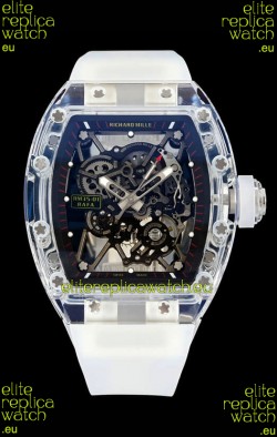 Richard Mille RM35-01 Transparent Sapphires Casing with Genuine Tourbillon Super Clone Watch