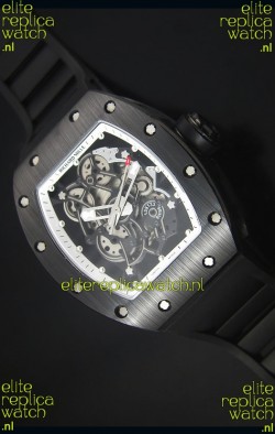 Richard Mille RM055 Ceramic Case Watch in White Inner Bezel