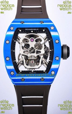 Richard Mille RM052-1 Tourbillon in Blue NTPT Carbon Casing - 1:1 Mirror Quality