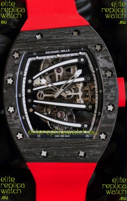 Richard Mille RM59-01 Genuine Tourbillon Movement in Black NTPT Carbon Casing