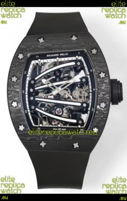 Richard Mille Super Clone RM59-01 Carbon NTPT Case Black Dial Swiss Replica Watch