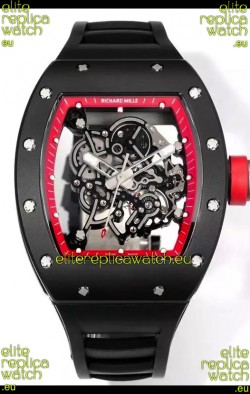 Richard Mille Super Clone RM055 Ceramic Casing with Genuine Tourbillon Watch 