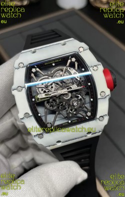 Richard Mille RM35-01 Rafael Nadal Carbon Fiber Casing with Genuine Tourbillon Super Clone Watch