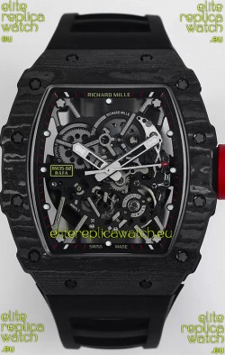 Richard Mille RM35-02 Rafael Nadal Carbon Fiber Casing with Genuine Tourbillon Super Clone Watch