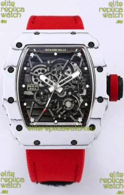 Richard Mille RM35-01 Rafael Nadal Carbon Fiber Casing with Genuine Tourbillon Super Clone Watch