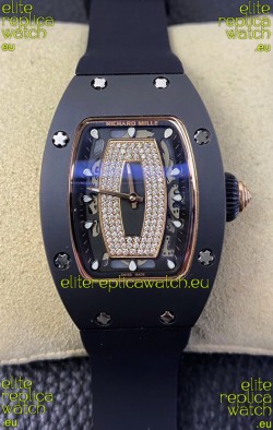 Richard Mille RM-07-01 DLC Coated Casing Ladies 1:1 Swiss Replica Watch