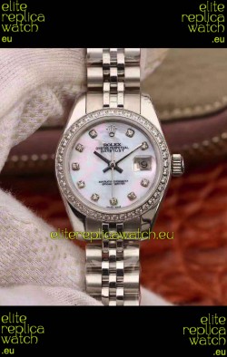Rolex Datejust Ladies 28MM Cal.3135 Movement Swiss Replica in 904L Steel Casing