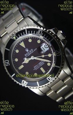 Rolex Submariner 1680 Vintage Edition Coffee Dial Japanese Movement Watch