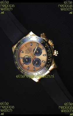 Rolex Daytona 116515 Everose 1:1 Mirror Replica Yellow Gold Swiss Watch