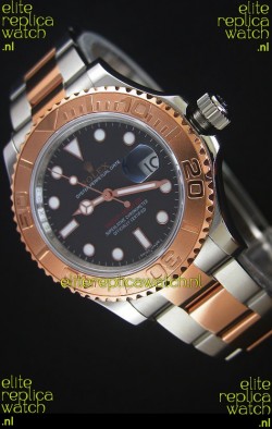 Rolex Yacht-Master 40 Everose Gold Swiss Replica Watch with 2836-2 Movement 