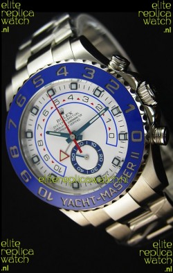 Rolex Yachtmaster II Stainles Steel Ref.116680 1:1 Mirror Replica Watch (Working Stopwatch Edition) 