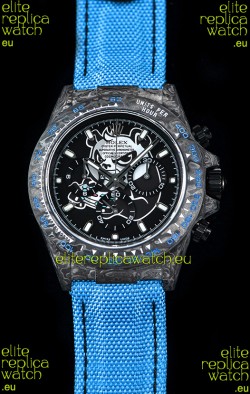 Rolex Daytona CHRONUSART Forged Cabon Casing 1:1 Mirror Replica Multicolored Dial