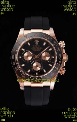 Rolex Daytona 116515LN Everose Gold Original Cal.4130 Movement - 1:1 Mirror 904L Steel Watch