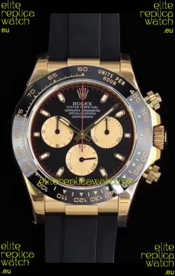 Rolex Daytona 116508 Yellow Gold Original Cal.4130 Movement - 1:1 Mirror 904L Steel Watch
