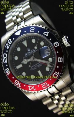 Rolex GMT Masters Japanese Replica Movement Watch in Jubilee Strap