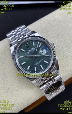 Rolex Datejust Cal.3235 Movement 1:1 Mirror Replica 904L Steel 36MM - Green Dial