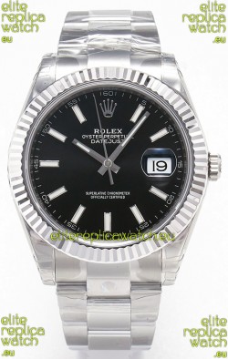 Rolex Datejust 126334 41MM ETA3235 72 Hours Power Black Dial Oyster 1:1 Mirror Replica
