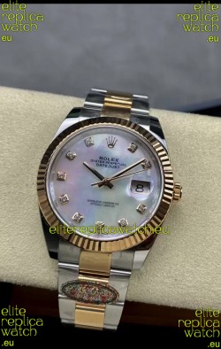 Rolex Datejust 126331 41MM ETA 3235 Swiss 1:1 Mirror Replica Watch in Rose Gold 904L Steel