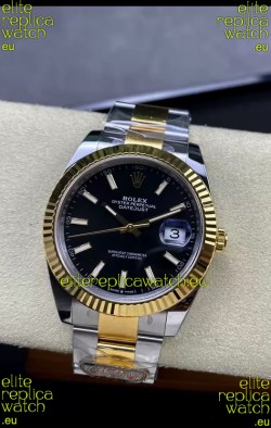 Rolex Datejust 126331 41MM ETA 3235 Swiss 1:1 Mirror Replica Watch in Yellow Gold 904L Steel 