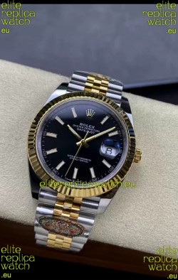 Rolex Datejust 126331 41MM ETA 3235 Swiss 1:1 Mirror Replica Watch in Yellow Gold 904L Steel 