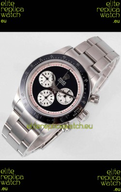 Rolex Daytona Super Clone BLAKEN Paul Newman Black Dial Swiss Replica Watch - 4130 Movement