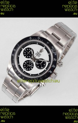 Rolex Daytona Super Clone BLAKEN Paul Newman White Dial Swiss Replica Watch - 4130 Movement