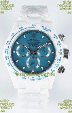 Rolex Daytona AET Remould Dark Blue Dial Full Ceramic Strap Watch in Cal.4130 Movement