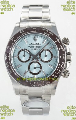 Rolex Daytona Super Clone M126506 ICE Blue Crystal Numerals Dial Original Cal.4131 Movement