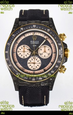 Rolex Daytona Super Clone DiW Edition Carbon Fiber Watch in Grey Dial - Cal.4130 Movement