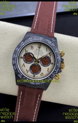 Rolex Daytona DiW Desert Eagle Arabic Edition Watch - Forged Cabon Casing 1:1 Mirror Replica