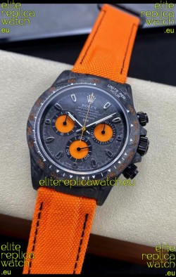 Rolex Daytona DiW Orange Carbon Edition Watch - Forged Cabon Casing 1:1 Mirror Replica
