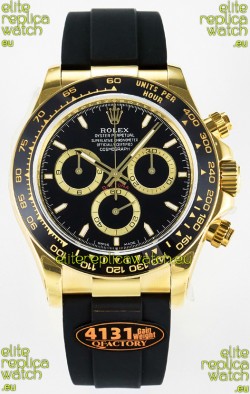 Rolex Cosmograph Daytona M126518 Yellow Gold Black Dial Original Cal.4131 Movement