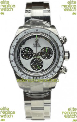 Rolex Daytona 116508 Neon Artisans De Geneve Stainless Steel Watch Swiss Replica 