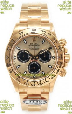 Rolex Cosmograph Daytona M116508 Yellow Gold Casing and Gold Dial Original Cal.4131 Movement